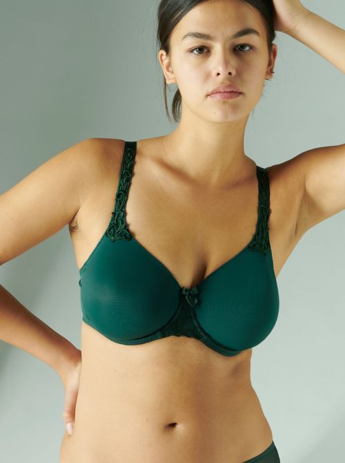 Andora Padded bra with Multiposition straps, green SIMONE PERELE