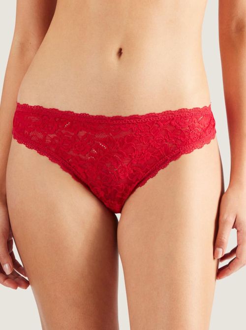 Rosessence  thong, red AUBADE