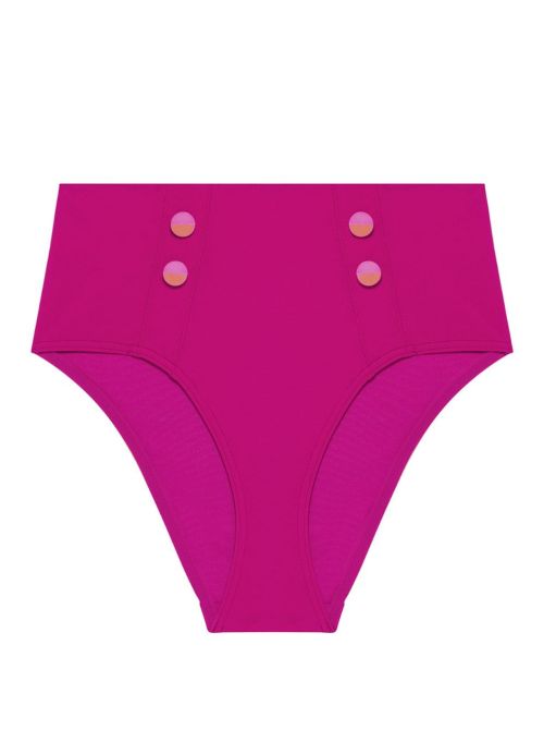Alati highwaisted bikini briefs, hibiscus