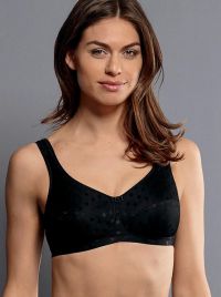 Airita no-wired comfort bra, black