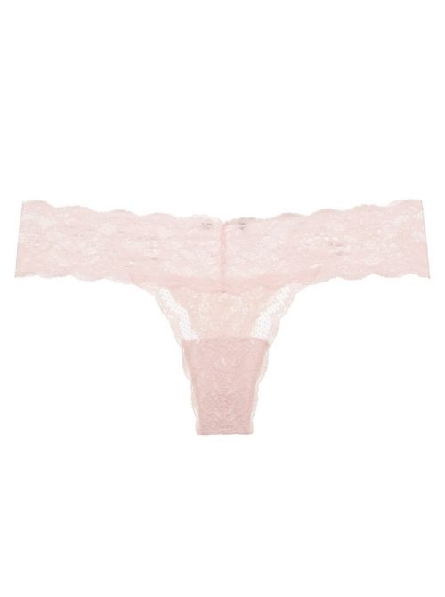 Never say never - Cutie lace thong, pink lilly