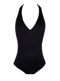 La Double Mix one-piece swimsuit, black
