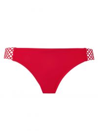 The double mix bikini bottom, red