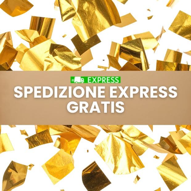 Spedizione Express dove indicato dal bollino verde EXPRESS