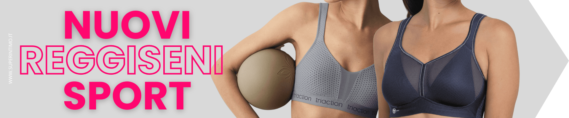 Reggiseni per Sport. Alto Sostegno, Running e Palestra