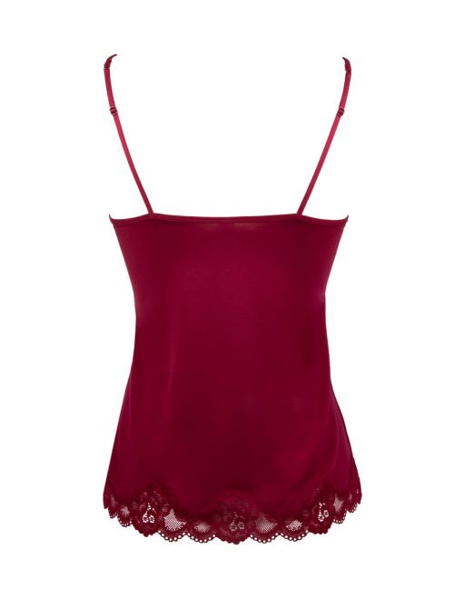 Simply Perfect Top thin straps, tressage pourpre ANTIGEL
