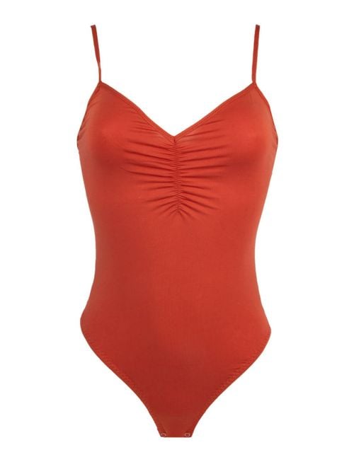 Simply Perfect body spaghetti straps, orange ANTIGEL