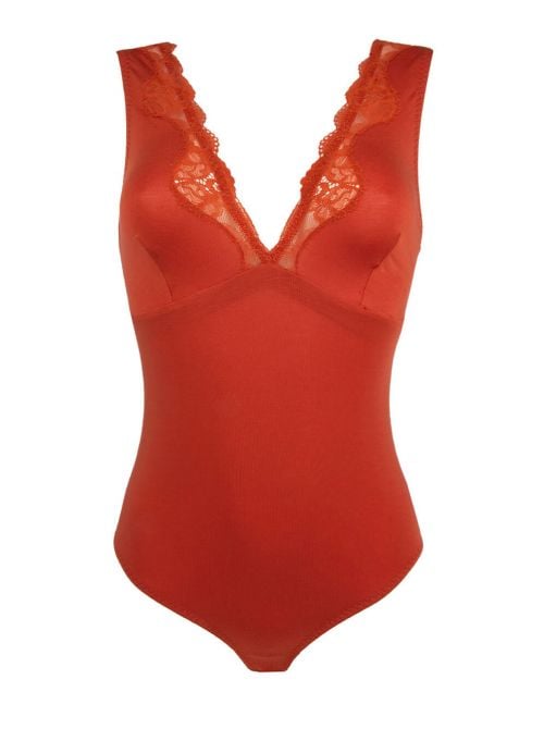 Simply Perfect body scollo a V, orange