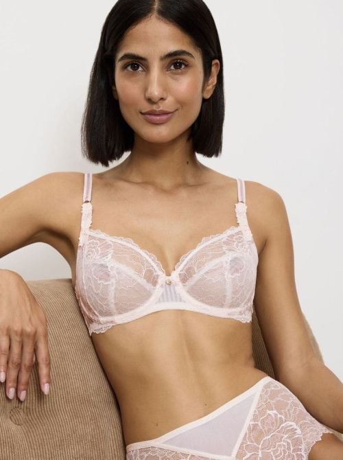 Peony Florale W Underwire Bra, angora