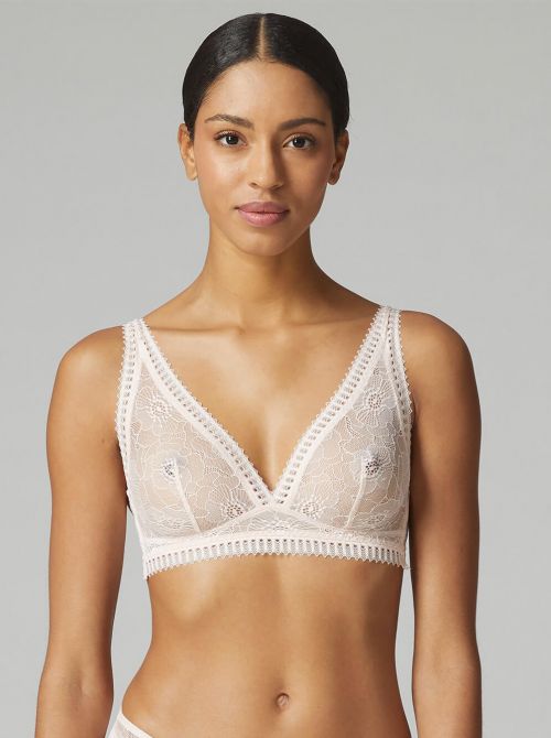 Swing non-wired bra, powder pink