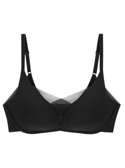 Shape Smart P Reggiseno Senza Ferretto Imbottito e Modellante, nero