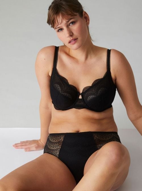 Karma Reggiseno con ferretto, nero