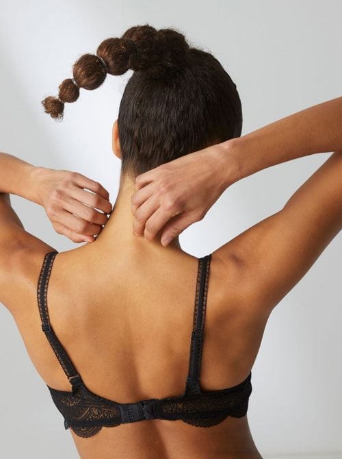 Karma Reggiseno con ferretto, nero