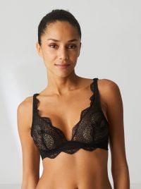 Karma non-wired bra, black