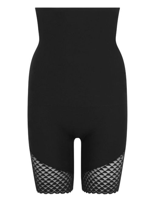 Subtile Panty modellante a vita alta, nero