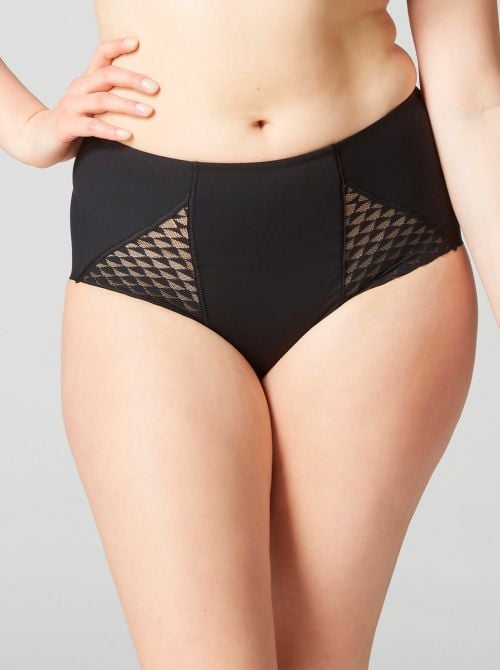 Subtile modeling briefs, black SIMONE PERELE