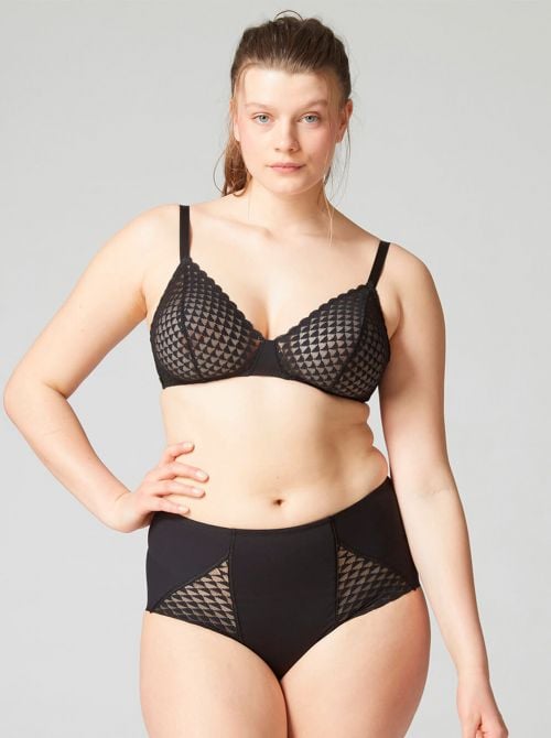 Subtile modeling briefs, black SIMONE PERELE