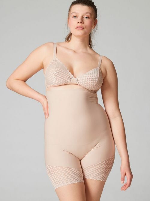 Subtile High-waisted shaping panty, nude