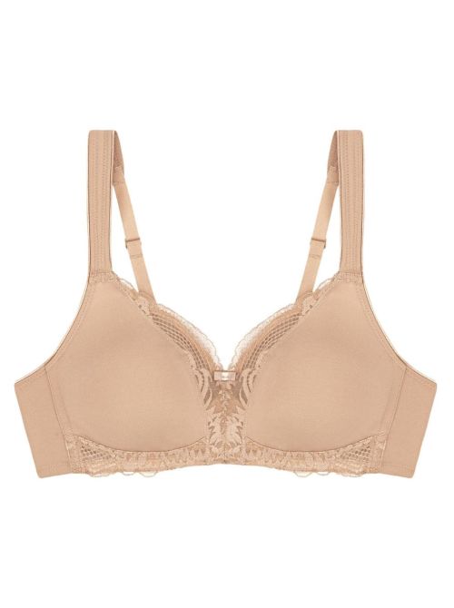 Modern Lace+Cotton N, reggiseno senza ferretto, neutral beige