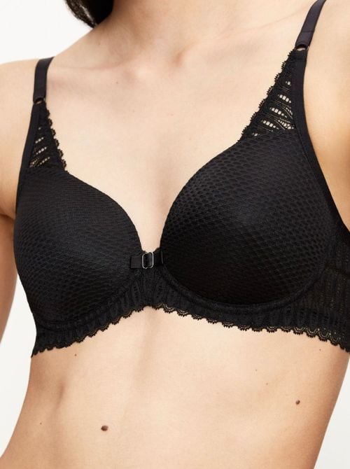 Aura Spotlight Whp reggiseno imbottito con ferretto, nero
