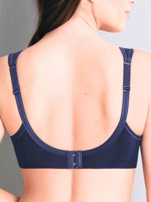 Jana reggiseno in cotone senza ferretto, blu mare