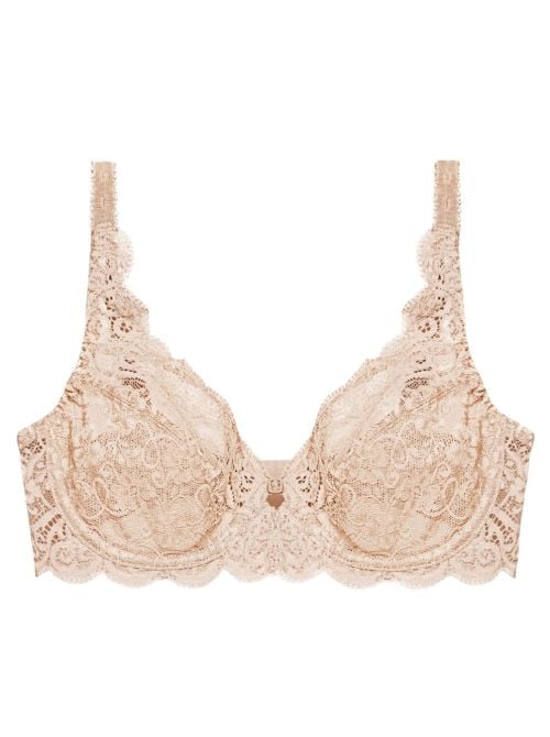 Amourette 300 W wired bra B-F, nude