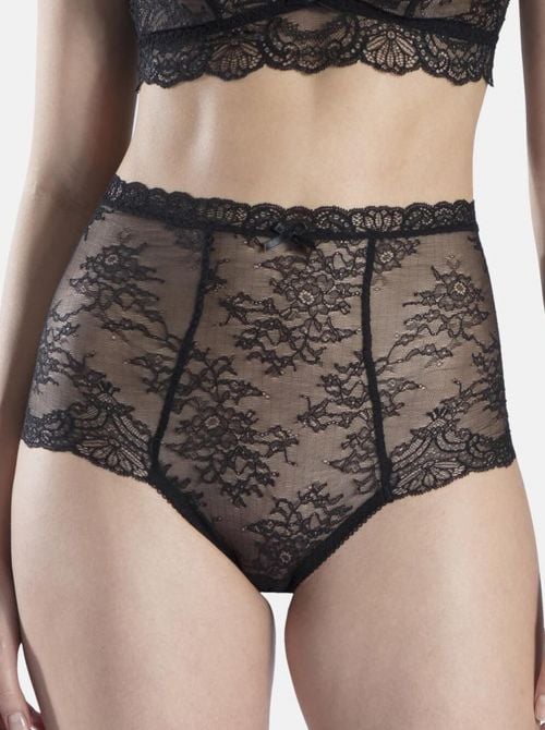 Danse Des Sens slip a vita alta nero AUBADE