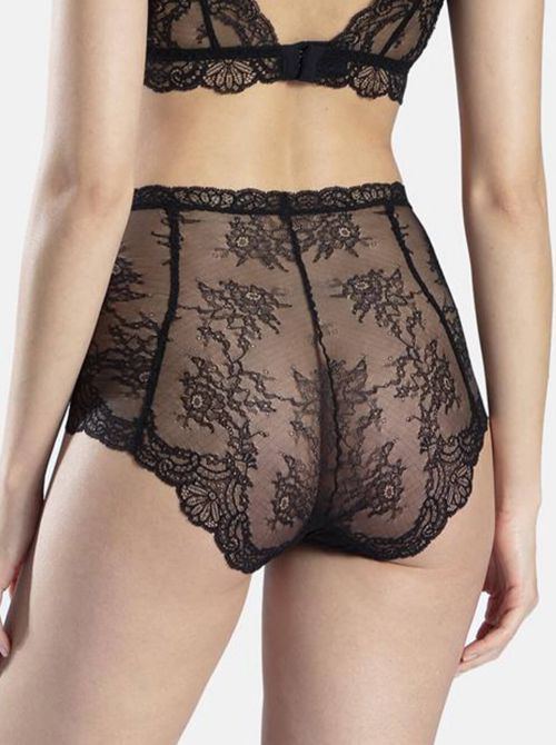 Danse Des Sens slip a vita alta nero