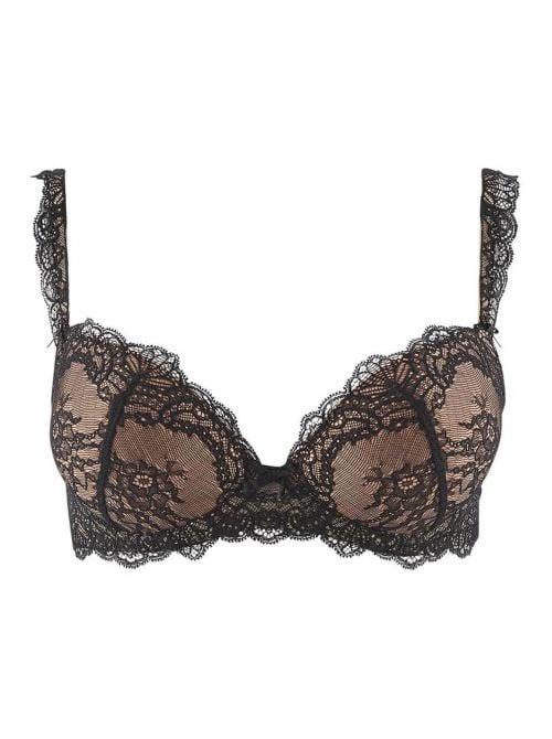 Danse Des Sens Reggiseno push up con ferretto, nero