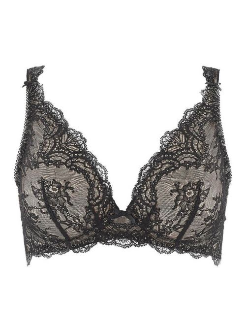 Danse Des Sens Reggiseno triangolo con ferretto, nero