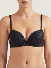 Bahia&Moi Reggiseno push up con ferretto, nero