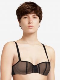 Accent reggiseno a fascia con ferretto, nero