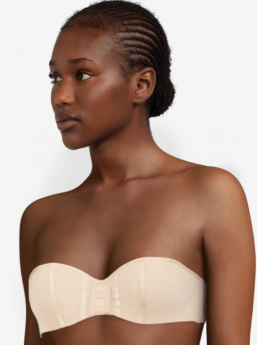 Accent bandeau bra  wired bra, natural CHANTAL THOMASS