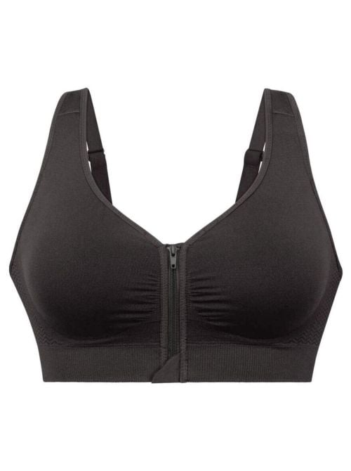Lynn reggiseno per protesi con chiusura anteriore, nero