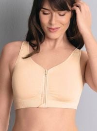 Lynn reggiseno per protesi con chiusura anteriore, desert