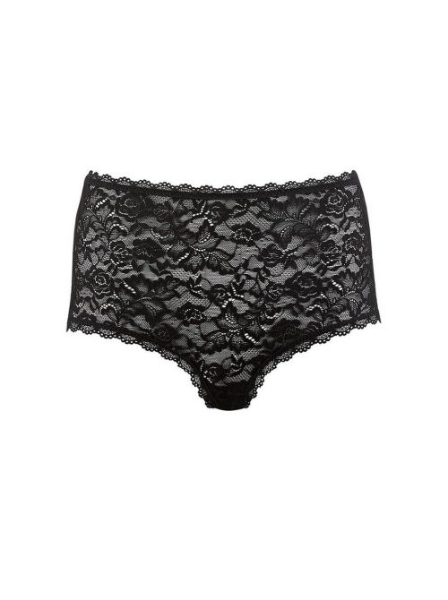 Rosessence  highwaisted briefs, black