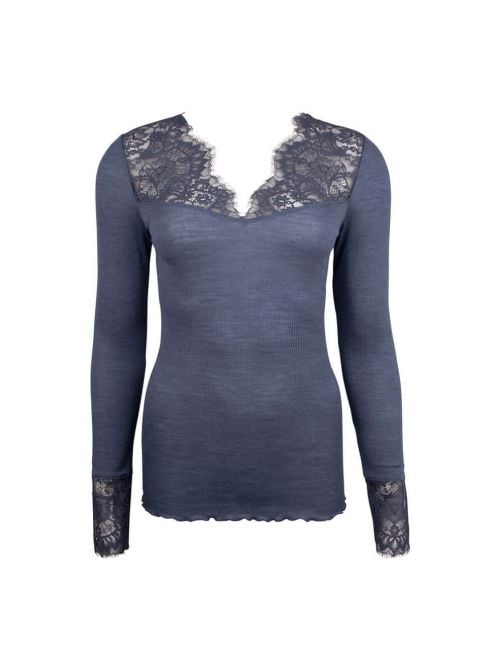 Sensualité Douceur Long sleeve t-shirt, gris venise