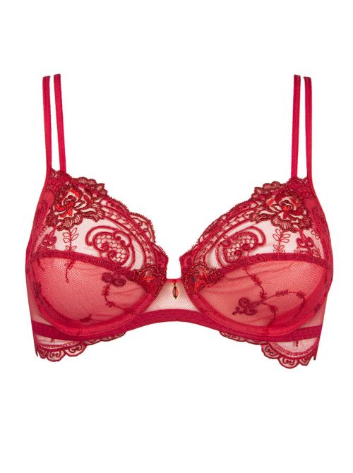 Tellement Glamor underwire bra, so rubis LISE CHARMEL