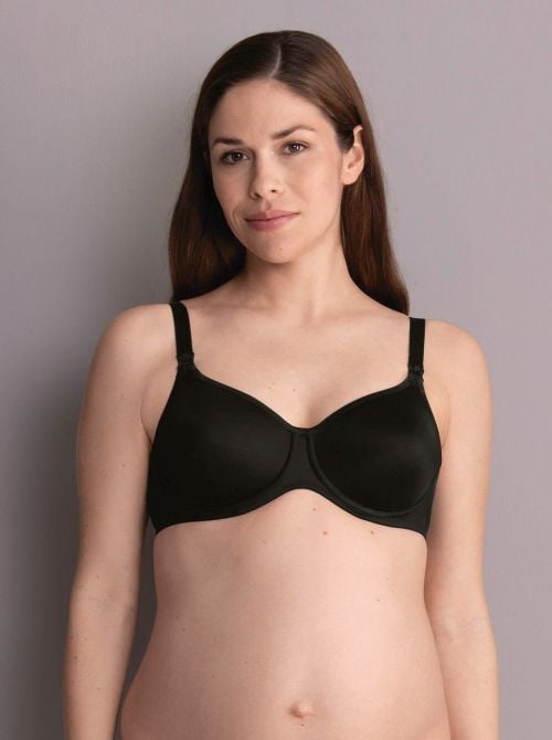 5068 wired nursing bra, black