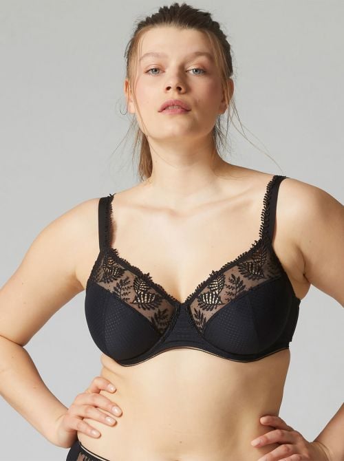 Bloom underwire bra, black SIMONE PERELE