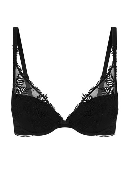 Bloom Reggiseno push up preformato a triangolo, nero