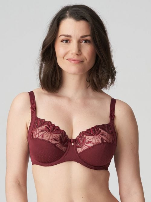 Orlando Reggiseno con ferretto, deep cherry