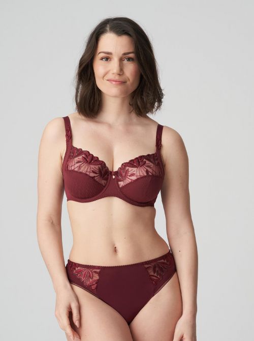 Orlando Slip, deep cherry PRIMADONNA