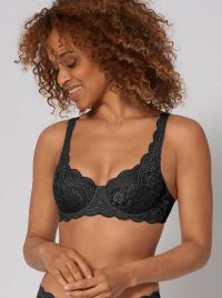 Amourette 300 WHP wired padded bra, black