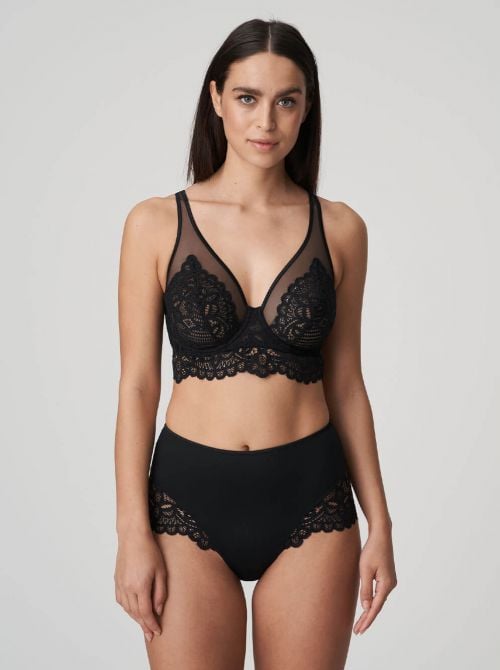 First Night wired bralette , black