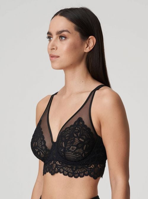 First Night Bralette con ferretto, nero