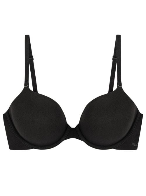 Reggiseno t-shirt bra imbottito e con ferretto Body Make-Up WHP, nero
