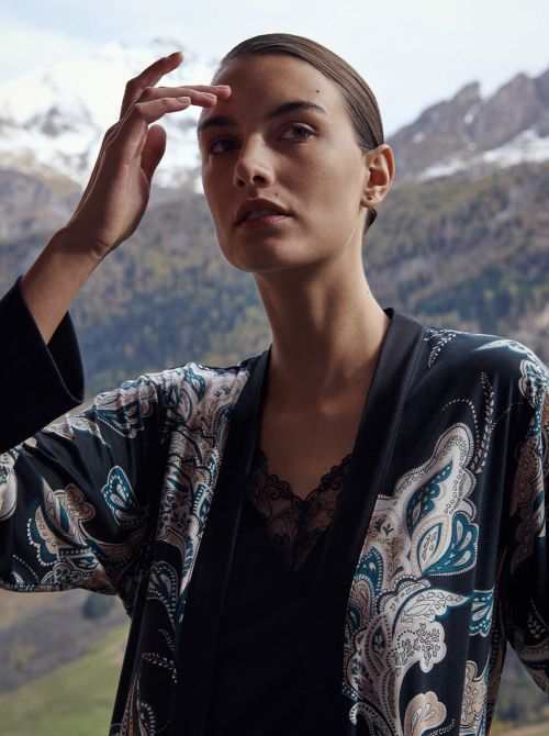 Kimono in micromodal e seta CALIDA