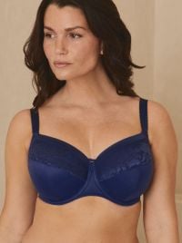 Illusion Reggiseno con ferretto e supporto laterale, navy