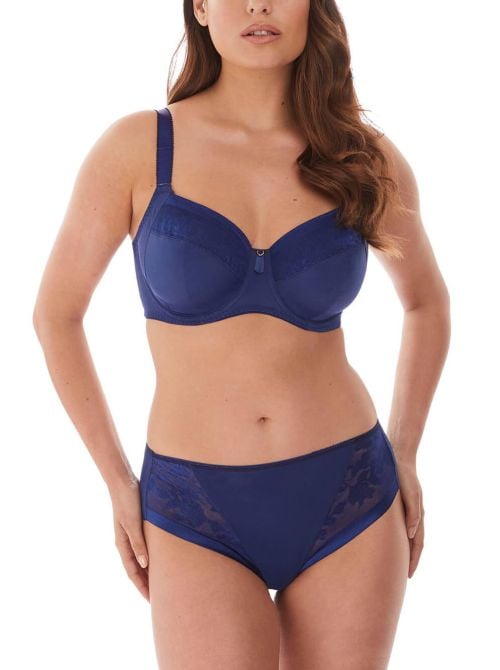 Illusion Underwired Side Support Bra, navy FANTASIE